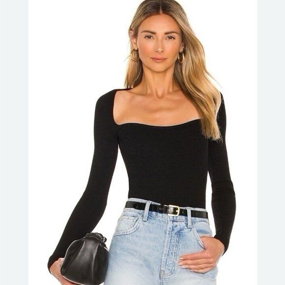 Eleven Six Elle Bodycon Ribbed Sweater - Picture 6 of 12